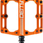 NEW Deity Black Kat Pedals - Platform Aluminum 9/16 Orange