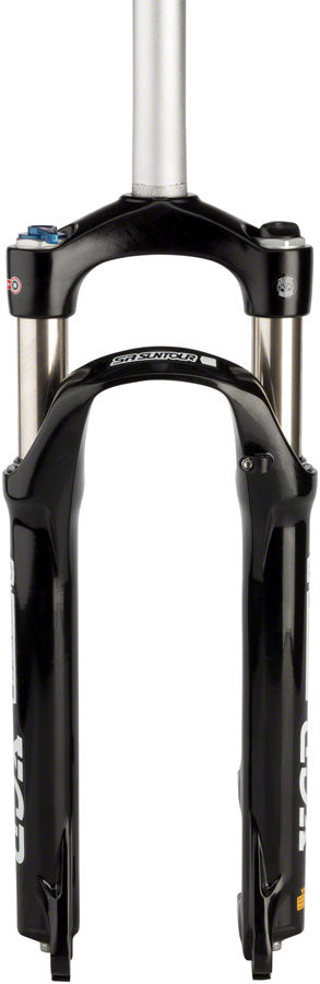 NEW SR Suntour XCR Air 24 Suspension Fork: 24", 1-1/8" Threadless Steerer, 63mm Travel, Disc, Black