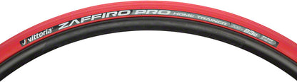 NEW Vittoria Zaffiro Pro Home Trainer Tire: Folding Clincher 700x23 Red