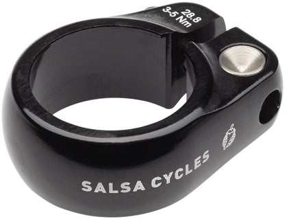 NEW Salsa Lip-Lock Seat Collar 28.8mm Black - Around the Cycle
