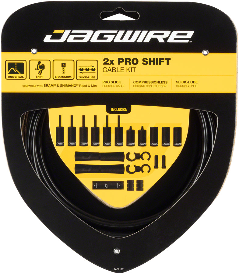 NEW Jagwire Pro Shift Kit Road/Mountain SRAM/Shimano, Black