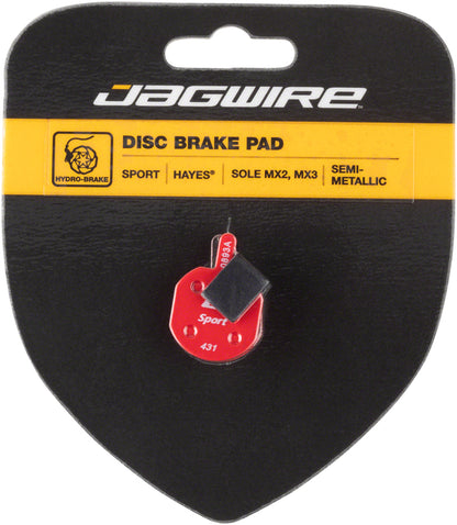 NEW Jagwire Mountain Sport Semi-Metallic Disc Brake Pads for Hayes CX, MX, Sole - Around the Cycle