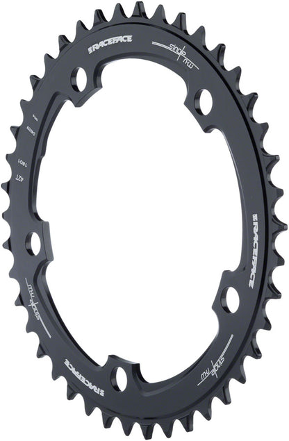 NEW RaceFace Narrow Wide Chainring: 130mm BCD, 42t, Black - Around the Cycle