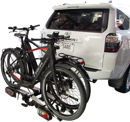 NEW Saris Door County Hitch Rack With Electric Lift - 2 Receiver 7-Pin Wire Plug 2-Bike