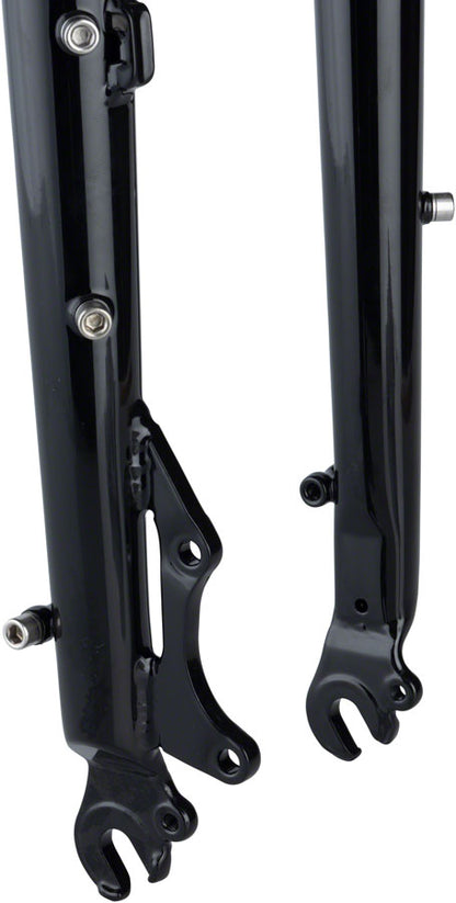 NEW Surly Bridge Club Cyclocross/Hybrid Fork Surly Bridge Club 27.5" Fork, 9 x 100mm QR, 1-1/8" Straight Steerer, Dark Black - Around the Cycle