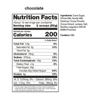 NEW Skratch Labs Sport Recovery Drink Mix - Chocolate 24-Serving Resealable Pouch - Around the Cycle