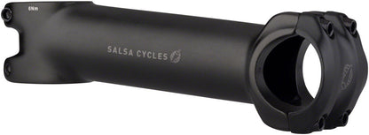 NEW Salsa Guide Stem - 130mm, 31.8 Clamp, +/-6, 1 1/8", Aluminum, Black