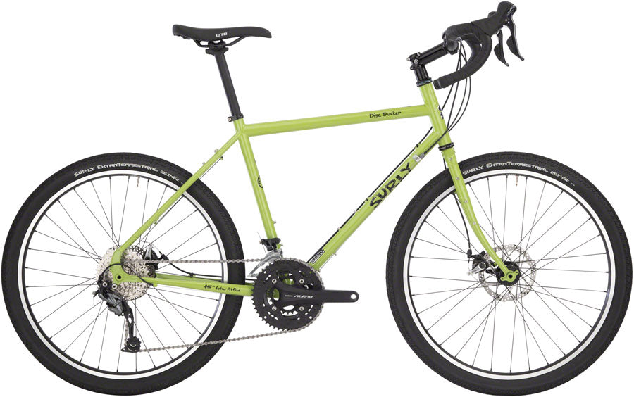 NEW Surly Disc Trucker Touring Bike - 26", Steel, Pea Lime Soup