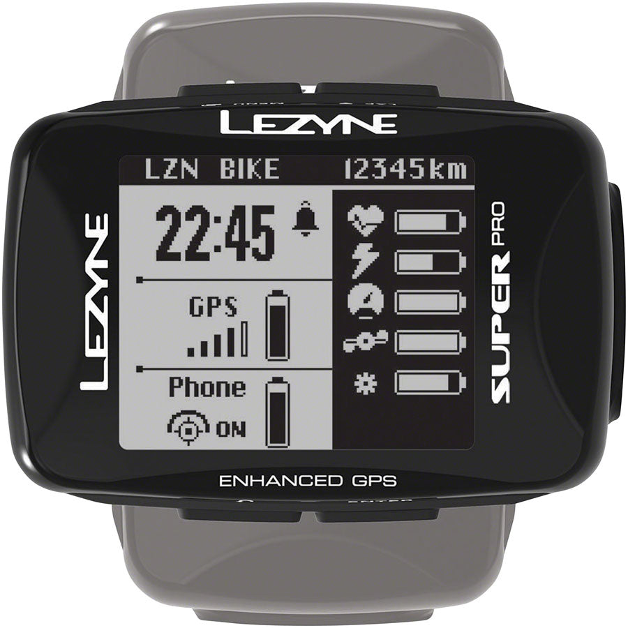 NEW Lezyne Super Pro GPS HR Computer with Cadence