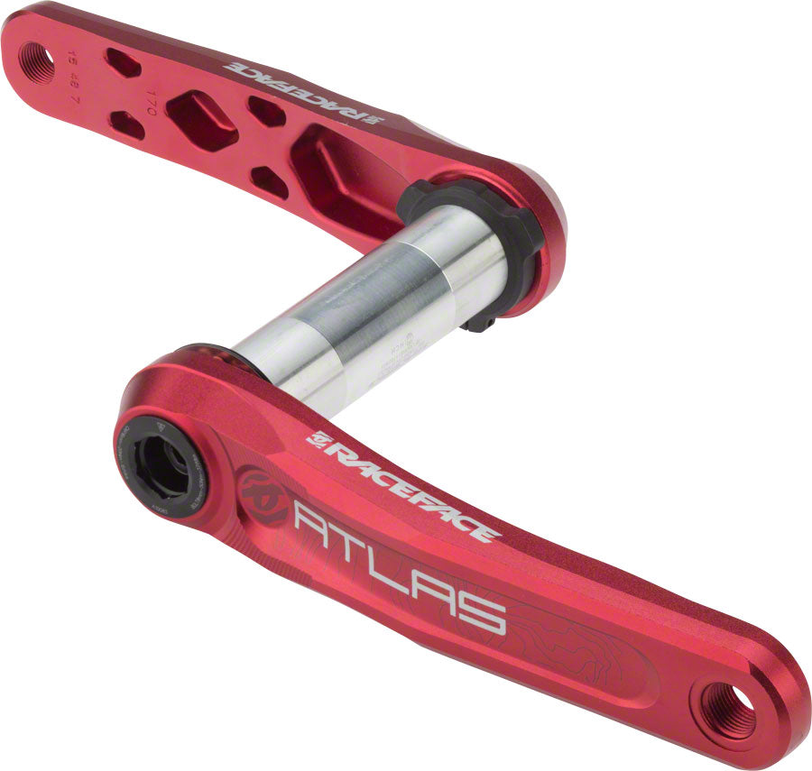 NEW RaceFace Atlas CINCH Crankset RaceFace 170mm, RaceFace Red