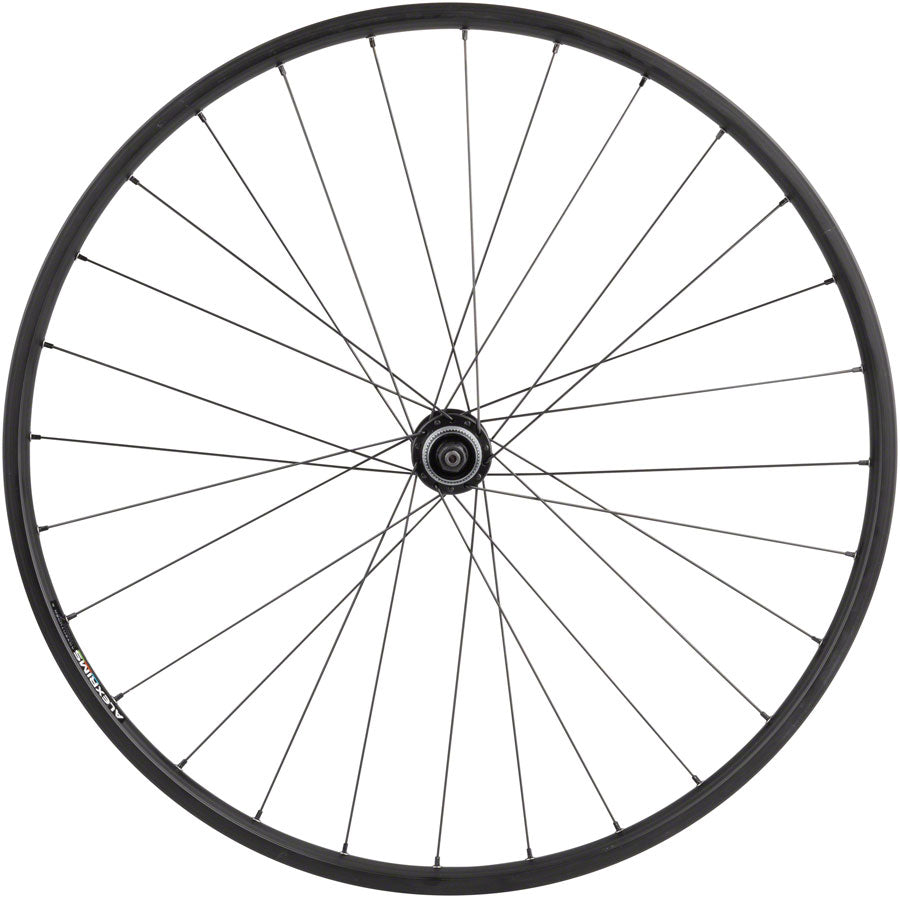 NEW Quality Wheels Value Double Wall Series Disc Rear Wheel - 650b, QR x 135mm, Center-Lock, HG 11, Black