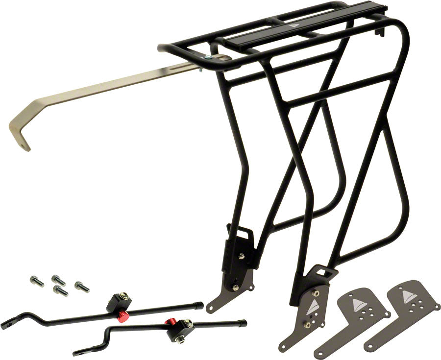 Pannier rack for road bike without sale eyelets