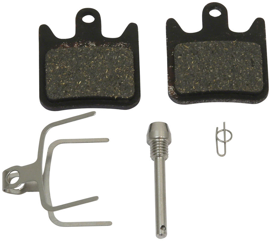 NEW Hope X2 Organic Disc Brake Pad with Alloy Back Plate: 2 Piston Pads