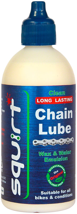 NEW Squirt Long Lasting Dry Bike Chain Lube - 4 fl oz, Drip