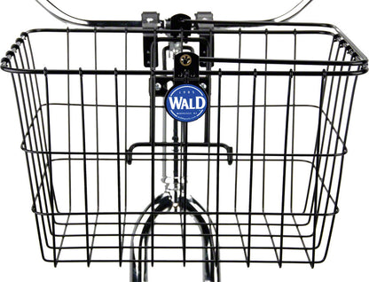 NEW Wald 3133 Front Quick Release Basket with Bolt-On Mount: Gloss Black - Around the Cycle