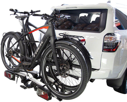 NEW Saris Door County Hitch Rack With Electric Lift - 2 Receiver 7-Pin Wire Plug 2-Bike