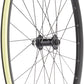 NEW Quality Wheels Value Double Wall Series Disc Front Front Wheel - 700, 12 x 100mm, Center-Lock, Black