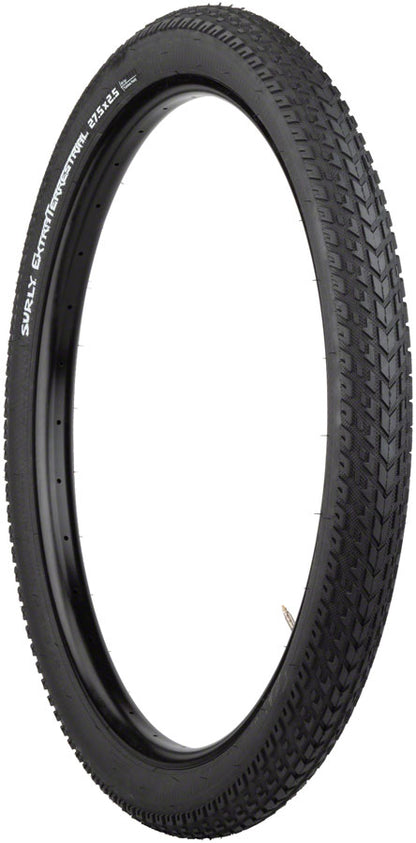 NEW Surly ExtraTerrestrial Tire Surly ExtraTerrestrial Tire - 27.5 x 2.5, Tubeless, Folding, Black, 60tpi - Around the Cycle