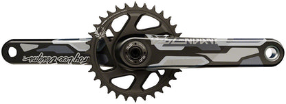 NEW TruVativ Troy Lee Designs CoLab Descendant Crankset 175mm, Black