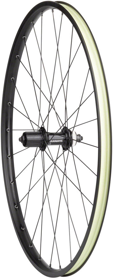 NEW Quality Wheels Value Double Wall Series Disc Rear Wheel - 650b, QR x 135mm, Center-Lock, HG 11, Black - Around the Cycle