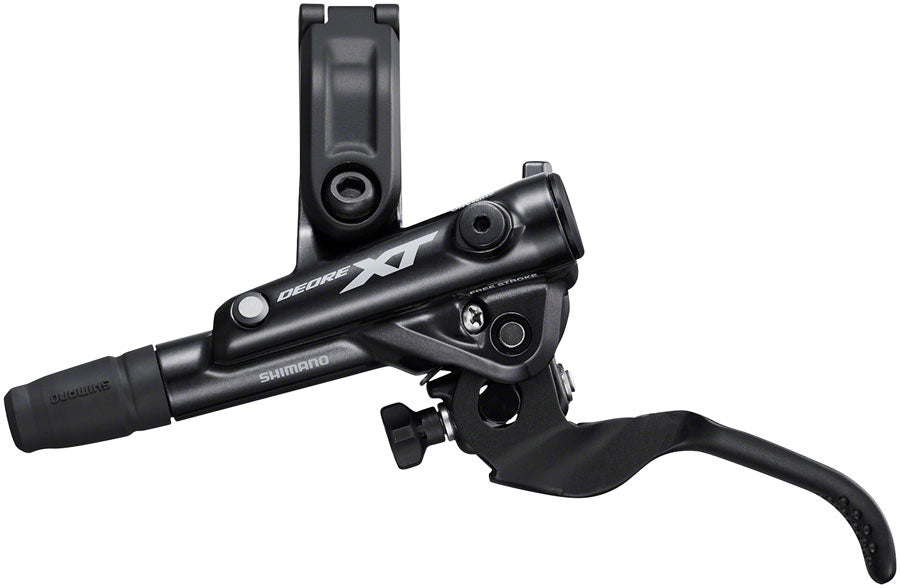 NEW Shimano Deore XT BL-M8100/BR-M8100 Disc Brake and Lever - Front, Hydraulic, Post Mount, 2-Piston, Black