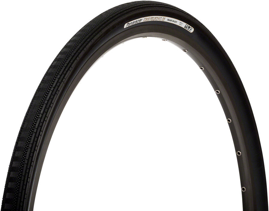 NEW Panaracer GravelKing SS Tire - 700 x 38, Tubeless, Folding, Black