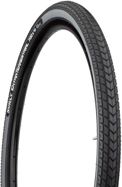 NEW Surly ExtraTerrestrial Tire Surly ExtraTerrestrial Tire - 700 x 41, Tubeless, Folding, Black/Slate, 60tpi - Around the Cycle