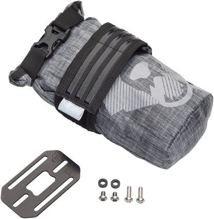NEW Wolf Tooth B-RAD TekLite Roll-Top Bag and Mounting Plate - 0.6L Black