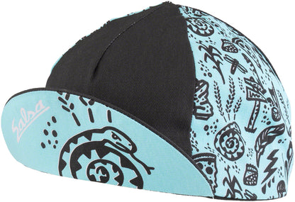 NEW Salsa Gravel Stories Cycling Cap - Black/Blue, One Size - Around the Cycle