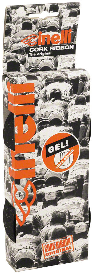 NEW Cinelli Gel Ribbon Handlebar Tape Black - Around the Cycle