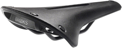 NEW Brooks C17 Carved All Weather Saddle - Steel, Black, Men's
