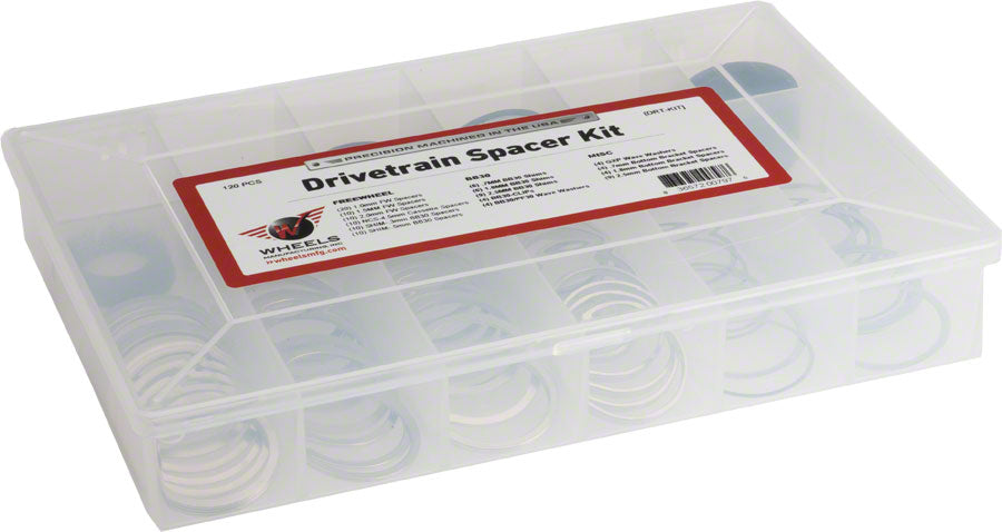 NEW Wheels Manufacturing Drivetrain Spacer Kit, 139 Pieces