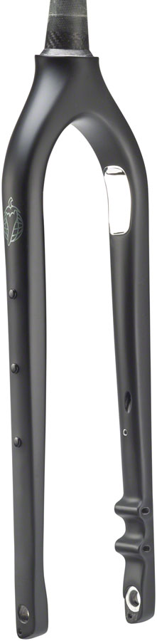 NEW Salsa Cutthroat Rigid Mountain Fork Salsa Cutthroat Carbon Deluxe V2 Fork - 29", 110x15mm Thru-Axle ,1-1/8"Tapered, Carbon, Flat Mount Disc, Matte Black