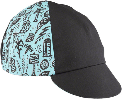 NEW Salsa Gravel Stories Cycling Cap - Black/Blue, One Size - Around the Cycle