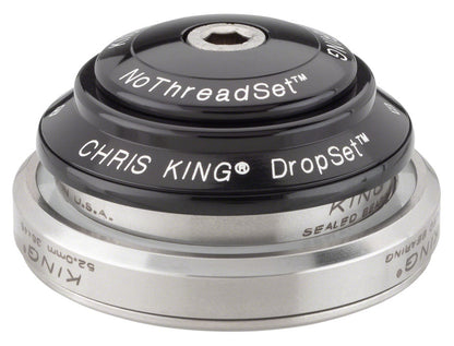 NEW Chris King DropSet 3 Headset, 41/52mm, Black - Around the Cycle