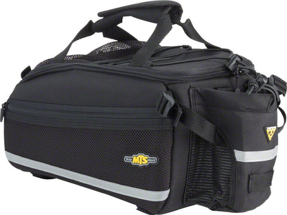 NEW Topeak TrunkBag EX Strap Mount- Rack Top Bag: Black