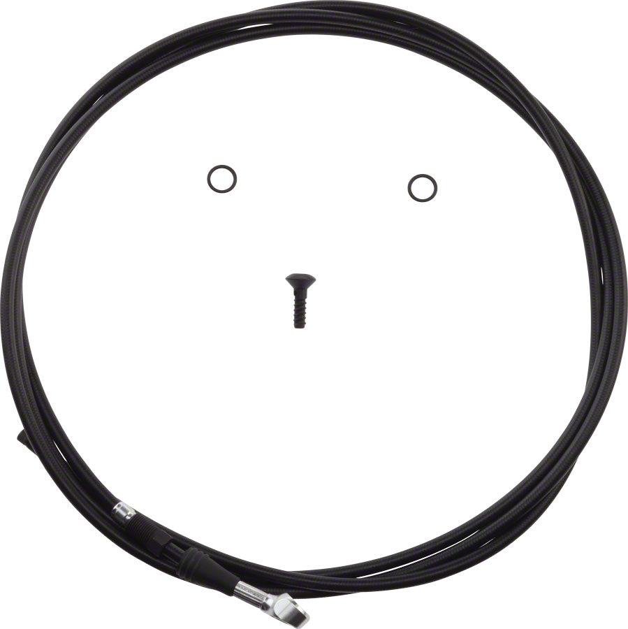 NEW SRAM Road Hydraulic Brake Hose Kit - Disc Brake, For RED, Force, Rival, Apex, and S700, 2000mm, Black
