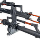 NEW Kuat NV 2.0 Hitch Bike Rack - 2-Bike, 2" Receiver, Metallic Gray/Orange