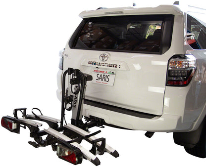 NEW Saris Door County Hitch Rack With Electric Lift - 2 Receiver 7-Pin Wire Plug 2-Bike