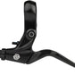 NEW Promax FS-378 Brake Lever Set - Short Pull, 2-Finger, Tooled Reach Adjust, For U and Caliper Brakes, Black