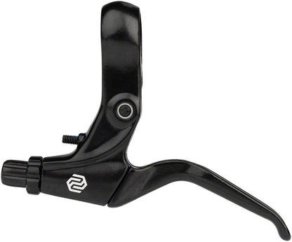 NEW Promax FS-378 Brake Lever Set - Short Pull, 2-Finger, Tooled Reach Adjust, For U and Caliper Brakes, Black