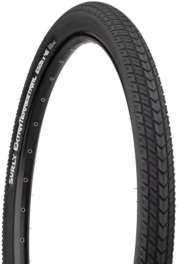 NEW Surly ExtraTerrestrial Tire Surly ExtraTerrestrial Tire - 650b x 46, Tubeless, Folding, Black, 60tpi
