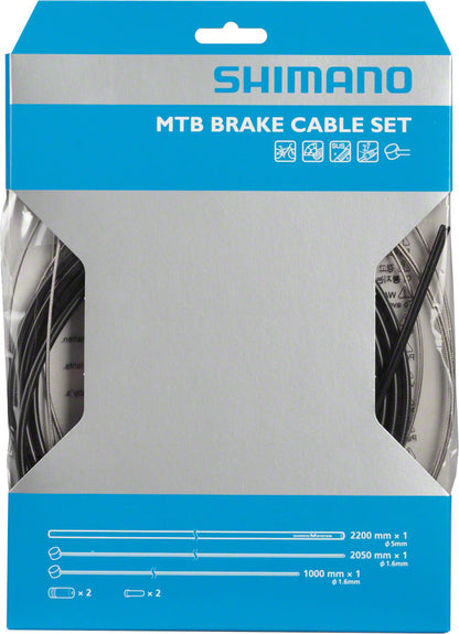 NEW Shimano Brake Cable and Housing Set Road/MTB , Black