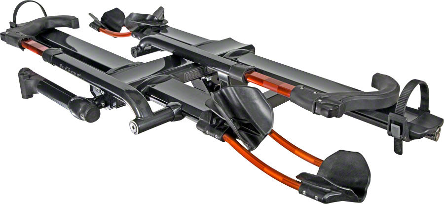 NEW Kuat NV 2.0 Hitch Bike Rack - 2-Bike, 2" Receiver, Metallic Gray/Orange