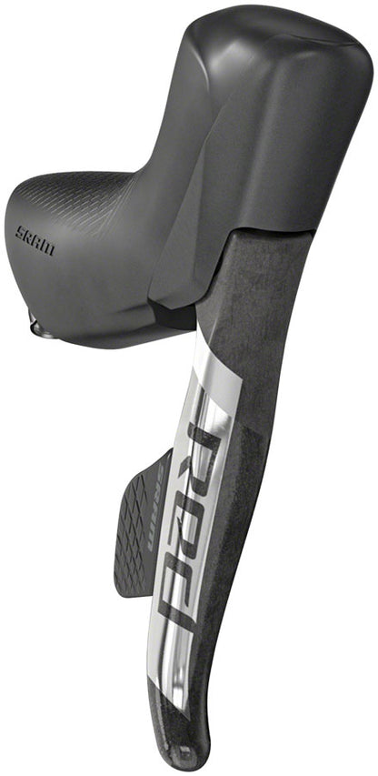 NEW SRAM RED eTap AXS HRD Shift/Brake Lever and Hydraulic Disc Caliper - Right/Rear, Flat Mount, 20mm Offset, 1800mm Hose, Black/Silver, D1 - Around the Cycle