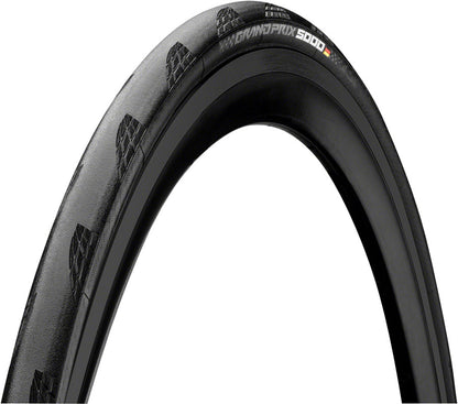 NEW Continental Grand Prix 5000 Tire - 700 x 25, Clincher, Folding, Black, 330tpi - Around the Cycle