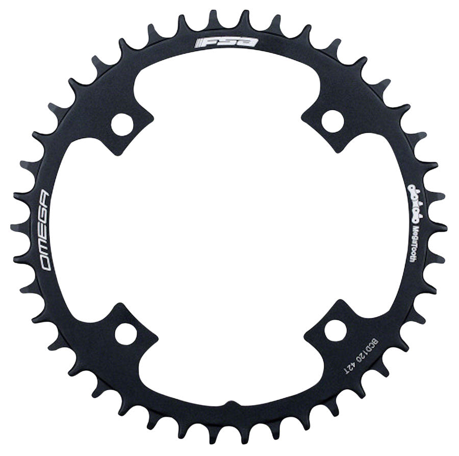 NEW FSA (Full Speed Ahead) Omega 1x Chainring - 42t 120mm BCD Black