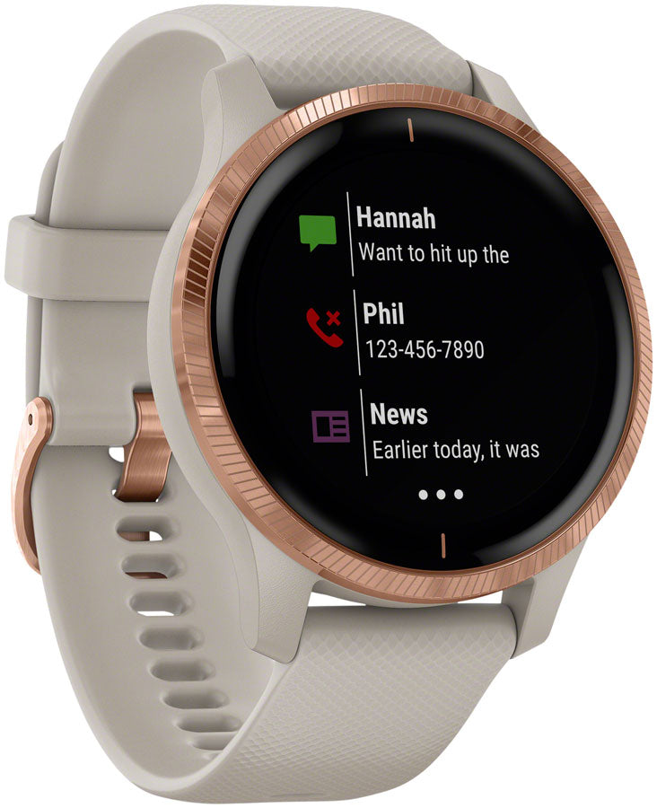 NEW Garmin Venu GPS Watch - Light Sand/Rose Gold