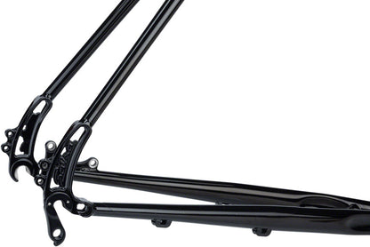 NEW Salsa Vaya All-Road Gravel Touring Frameset, 700c, Steel, Black - Around the Cycle