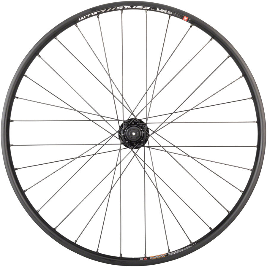 NEW Quality Wheels WTB ST i23 TCS Disc Front Wheel - 26", QR x 100mm, 6-Bolt, Black